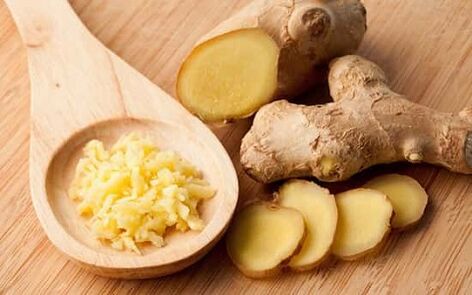 ginger for the treatment of varicose veins